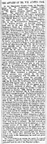 William Austin Cook - Manchester Times - Saturday 30 March 1889