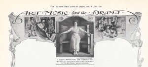 The Lady Dandies - The Illustrated London News - 9th February 1907