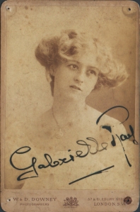 Gabrielle Ray - Cabinet Card